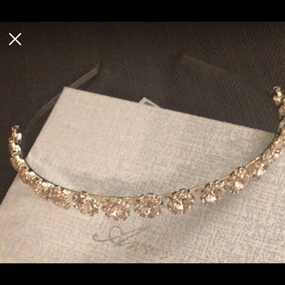 Bridal Circle Rhinestone Headpiece